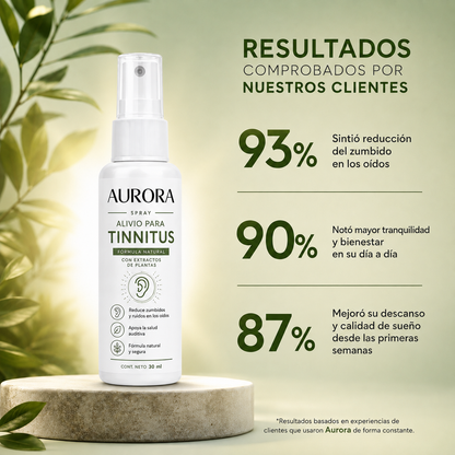 ¡Reduci, calma y alivia el zumbido en los oídos hasta en un 98% en 24 horas!